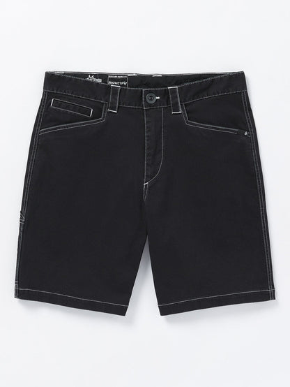 V Ent Hockey Dad 20" Shorts - BLACK