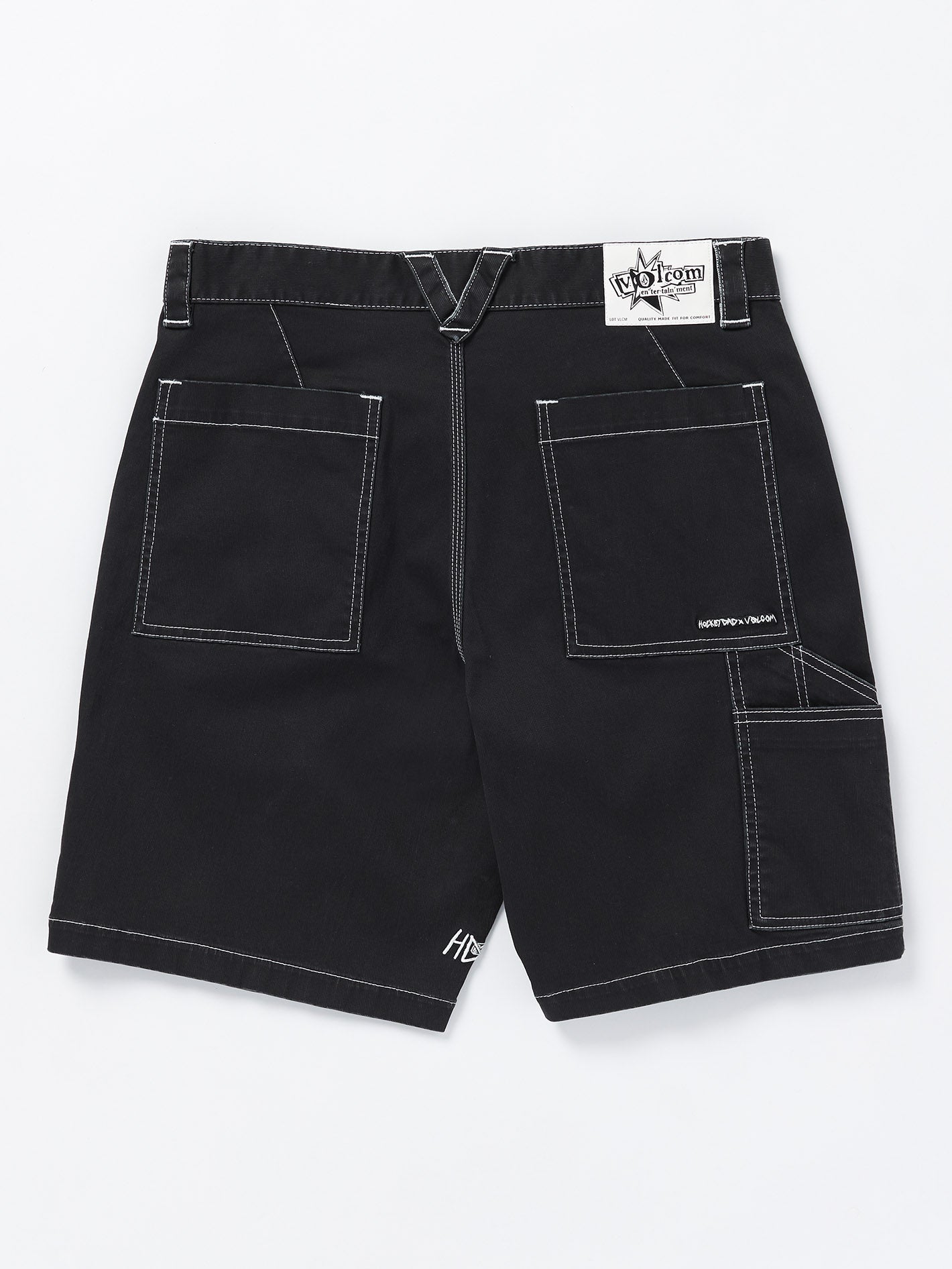 V Ent Hockey Dad 20" Shorts - BLACK