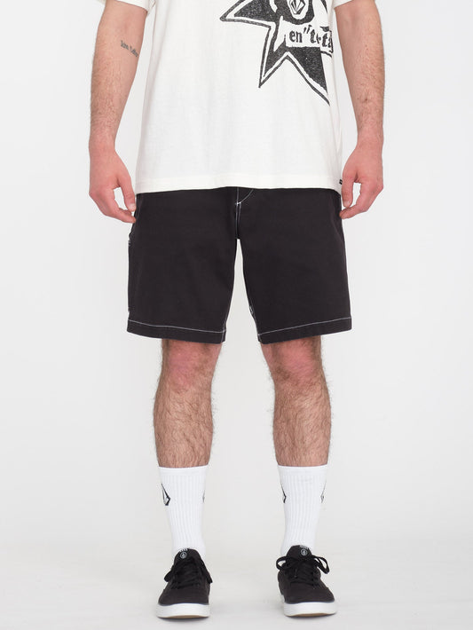 V Ent Hockey Dad 20" Shorts - SCHWARZ