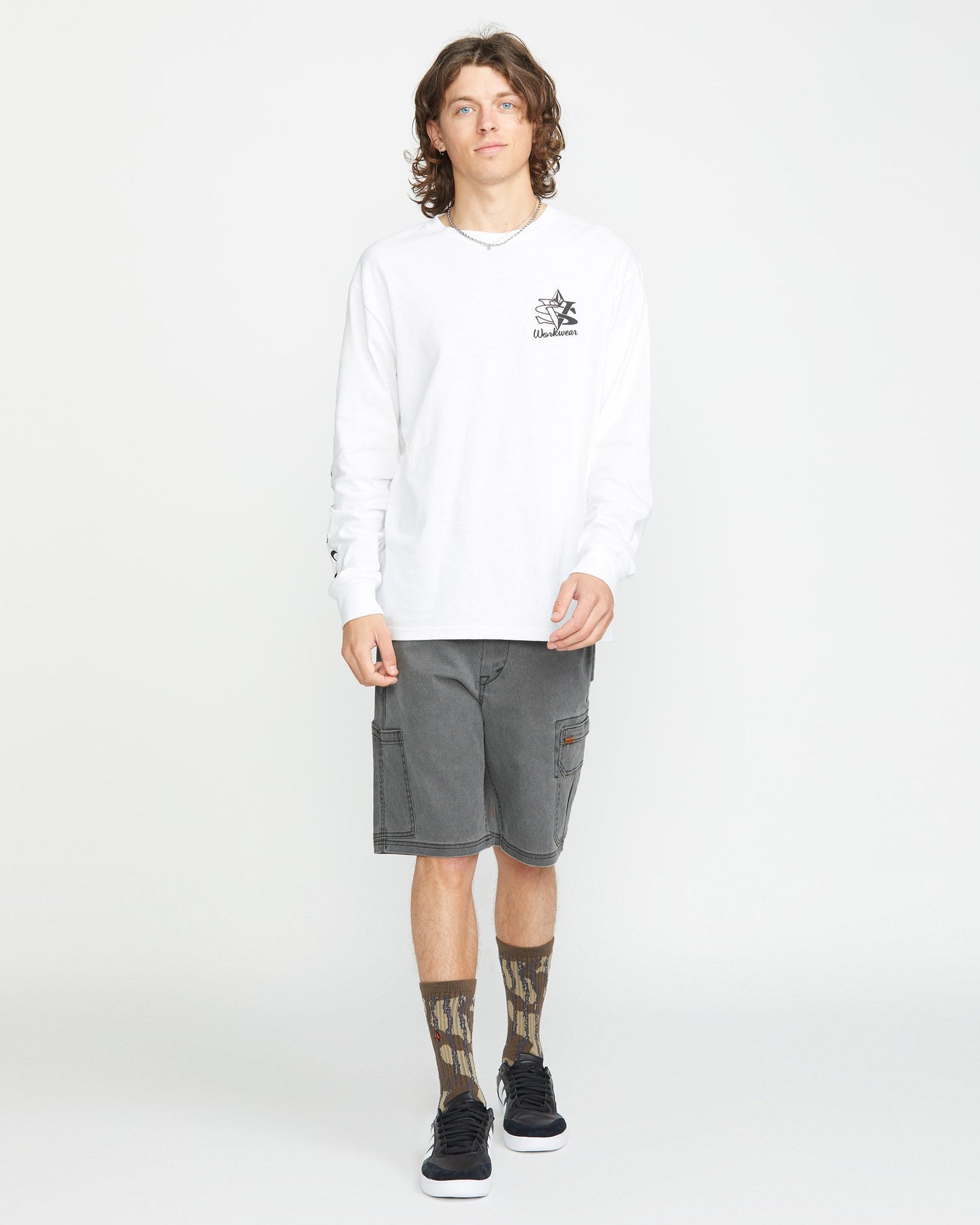 Gage Work 21" Shorts - STEALTH