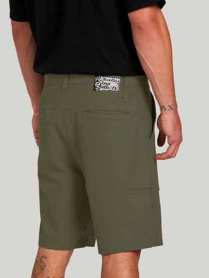 Short Clockworks 20" - ARMY GREEN COMBO