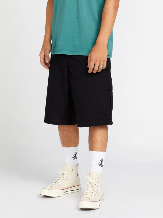Grand Fang 22" Cargo Shorts - Black