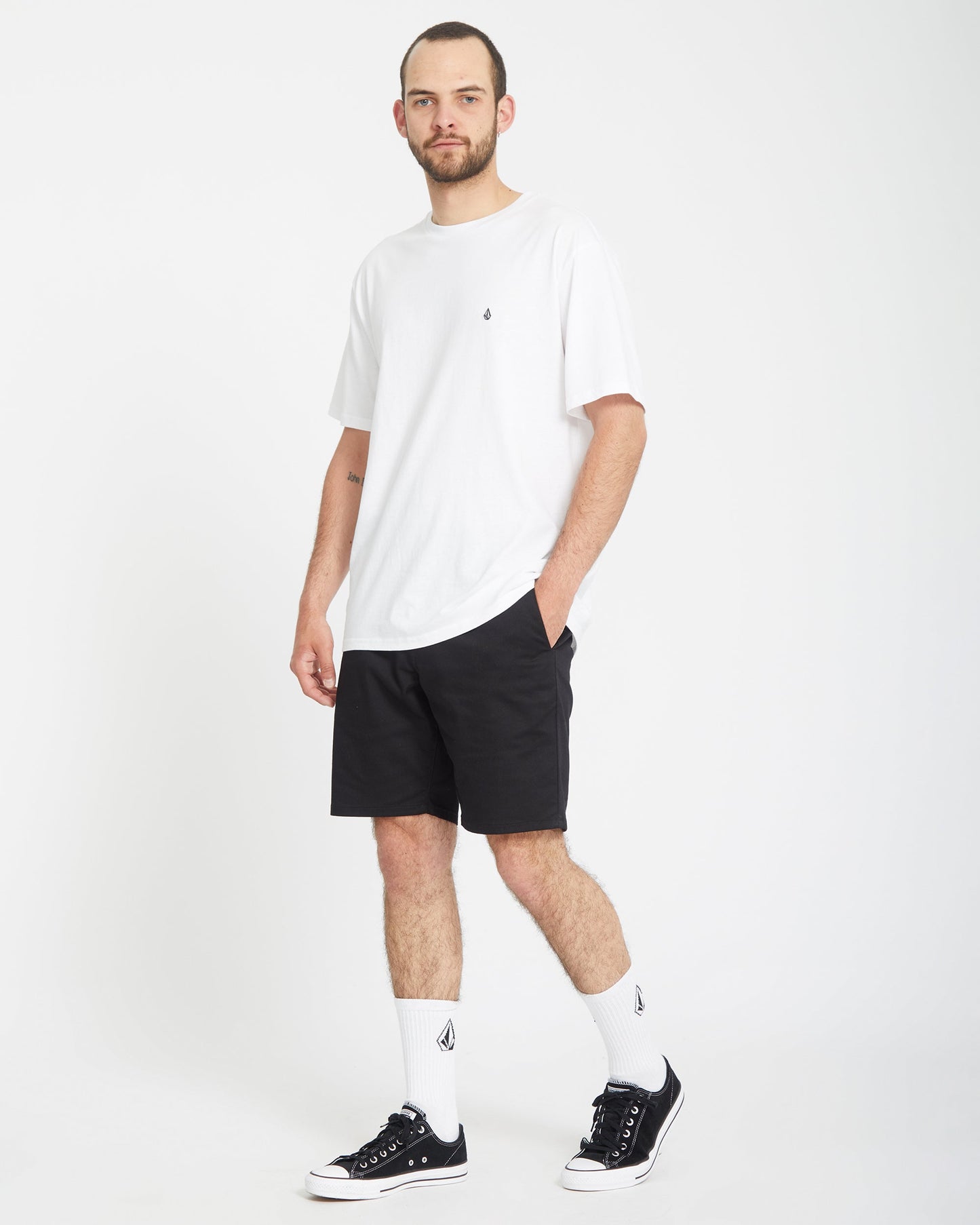 Frickin Modern 19" Stretch Shorts - BLACK