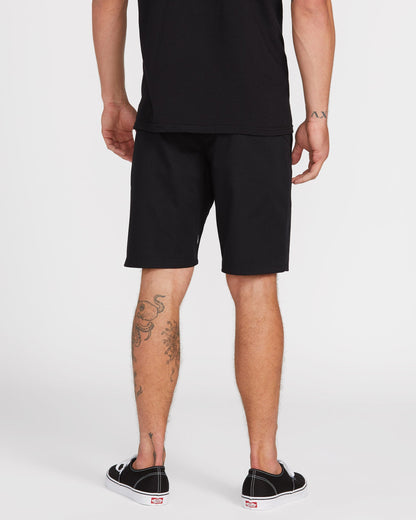Frickin Modern 19" Stretch Shorts - BLACK