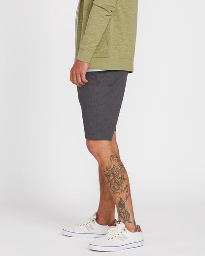 Frickin Modern 19" Stretch Shorts - CHARCOAL HEATHER