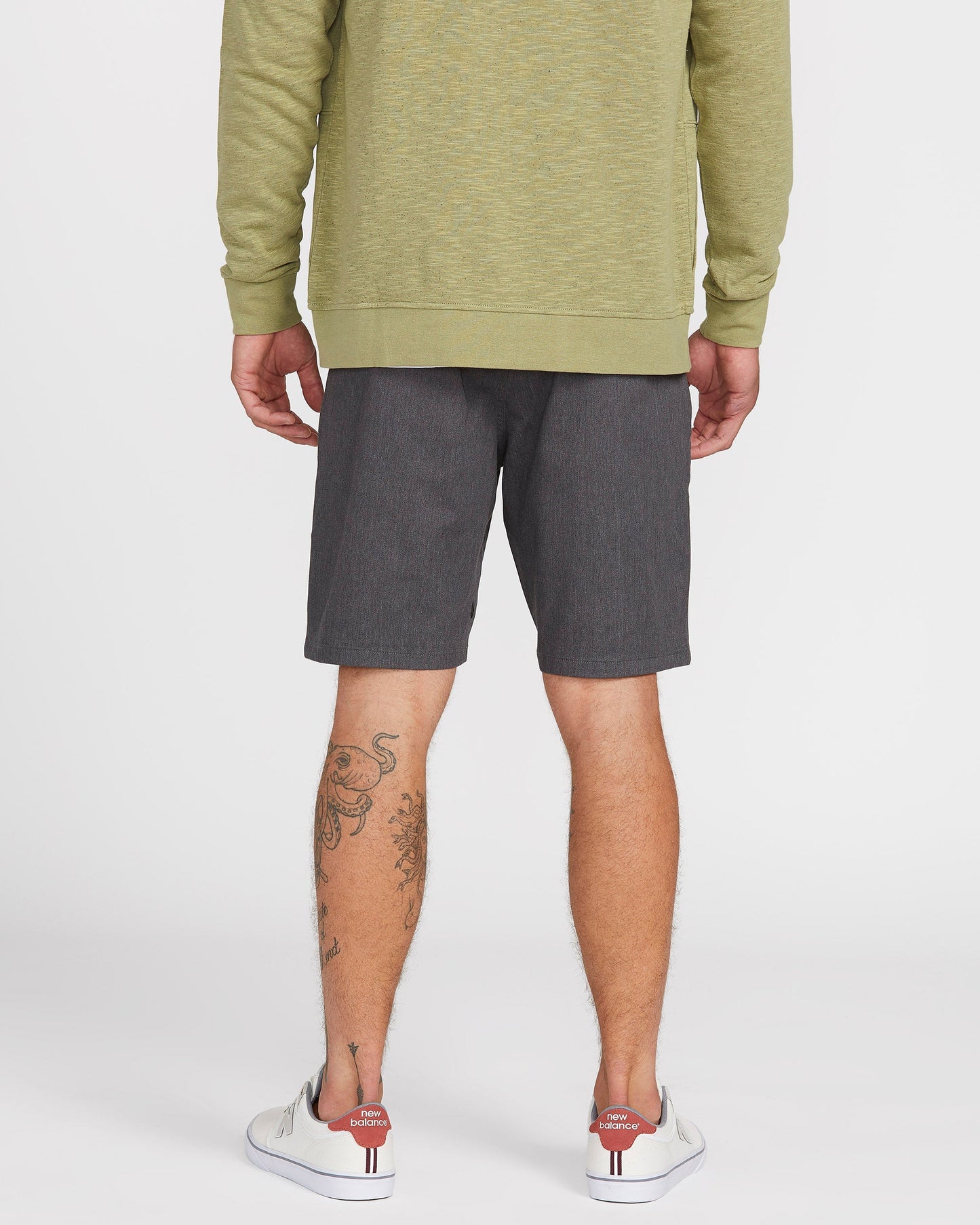 Frickin Modern 19" Stretch Shorts - CHARCOAL HEATHER