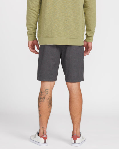Frickin Modern 19" Stretch Shorts - CHARCOAL HEATHER