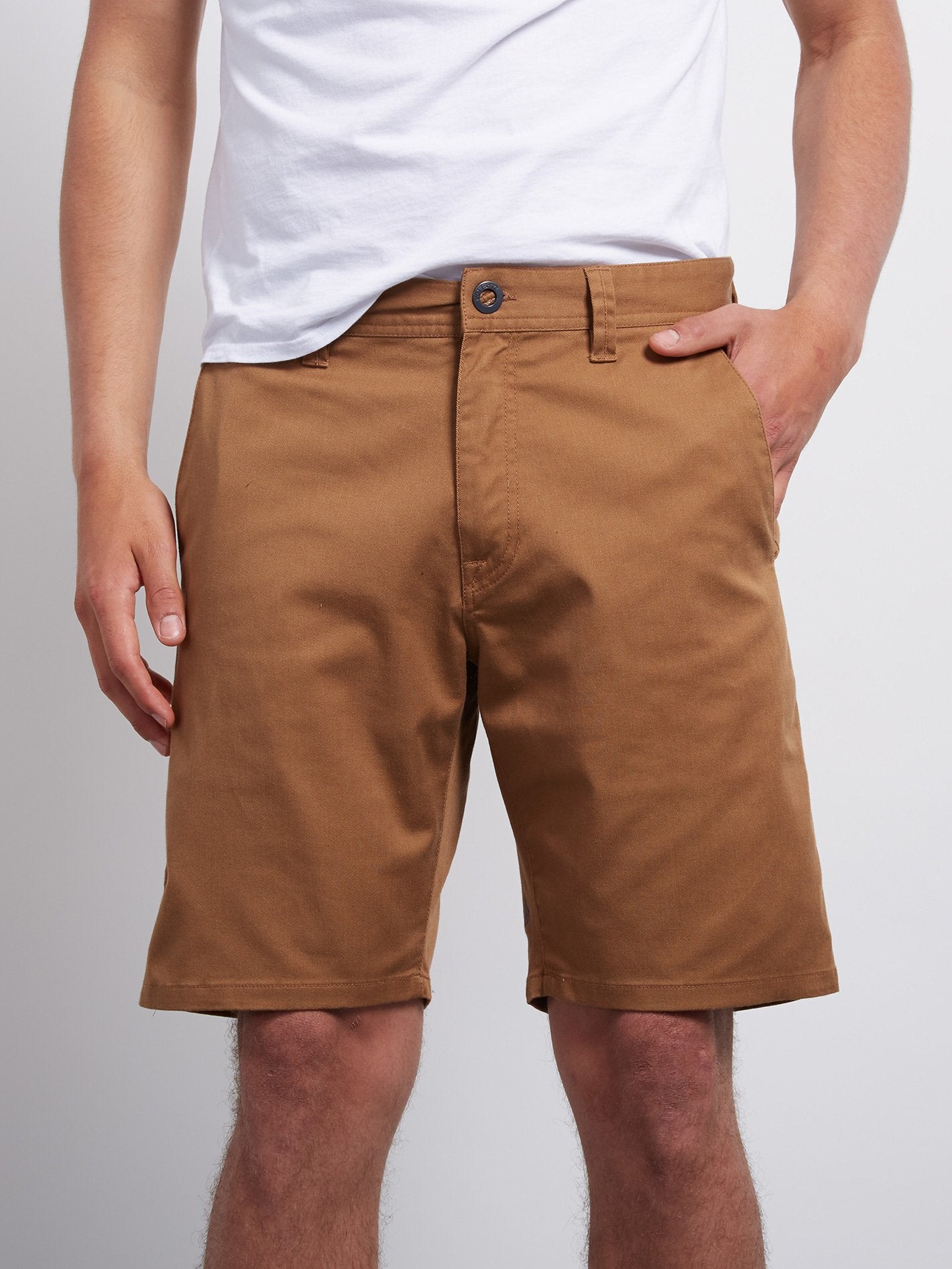 Frickin Modern Stretch 19 Shorts - Camel