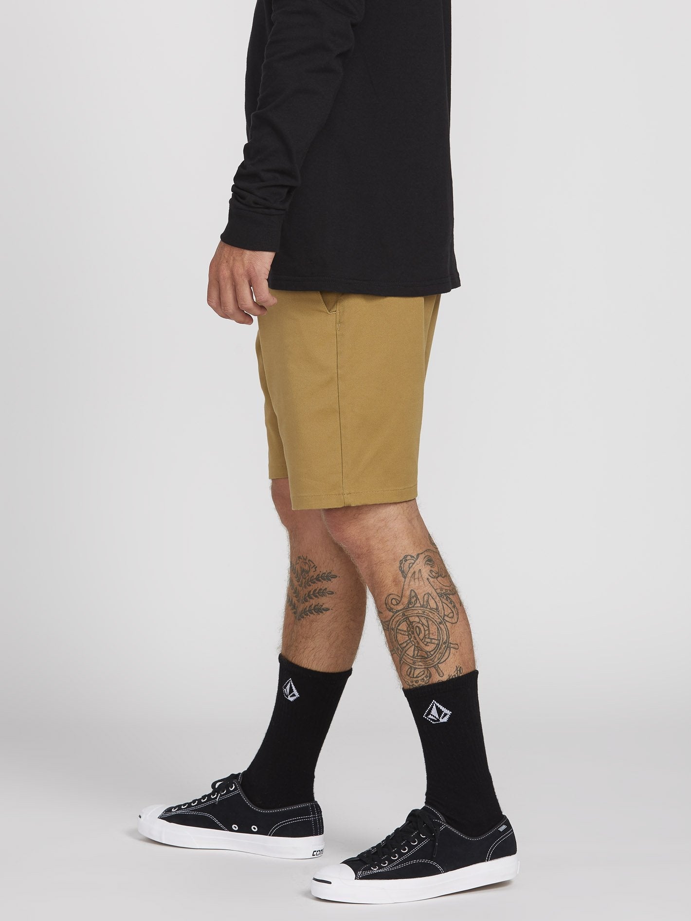 Frickin Modern Stretch 19" Shorts - DARK KHAKI