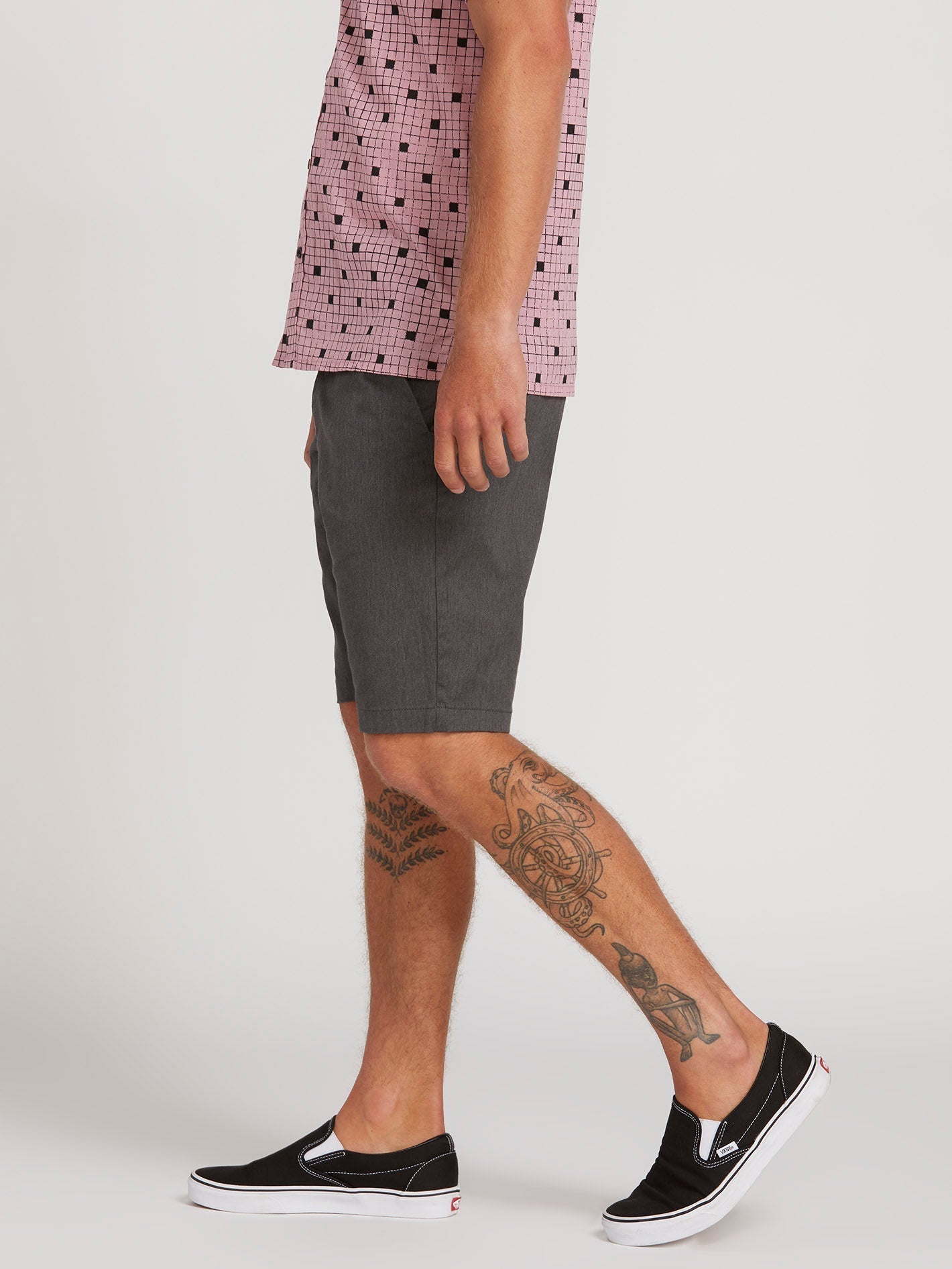 Short Frickin Modern Stretch 21" - CHARCOAL HEATHER