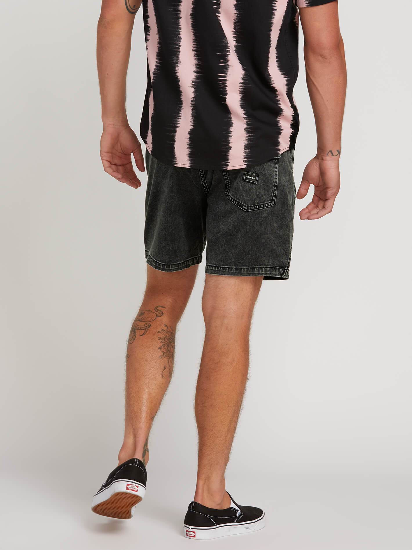 Schlagshorts - Schwarz