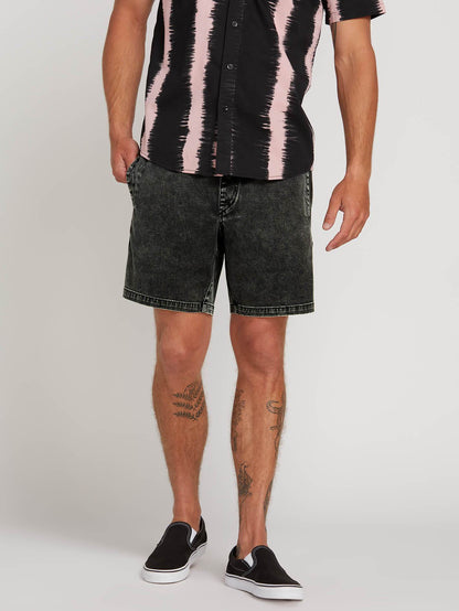 Schlagshorts - Schwarz