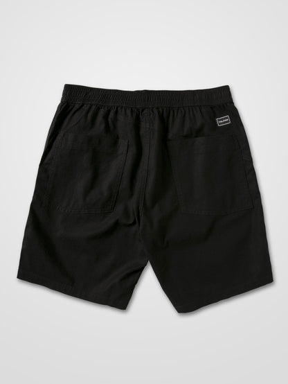 Short Eyesym 18" À Taille Élastique - Black