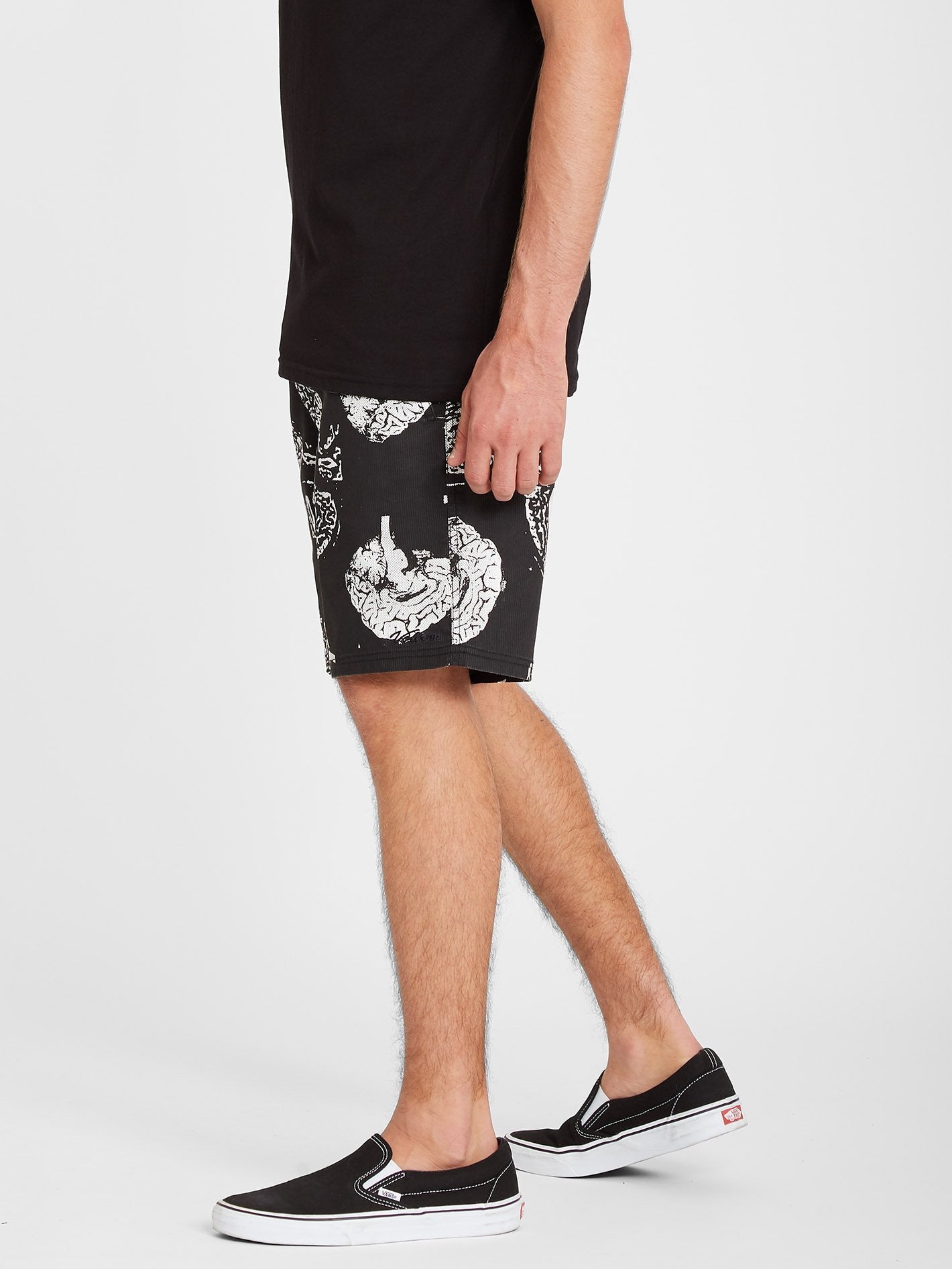 Strange Trip 18" Shorts - Black