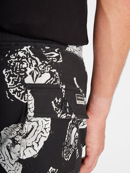 Strange Trip 18" Shorts - Black