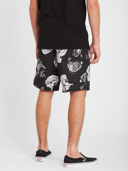 Strange Trip 18" Shorts - Black