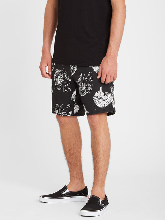 Strange Trip 18" Shorts - Schwarz