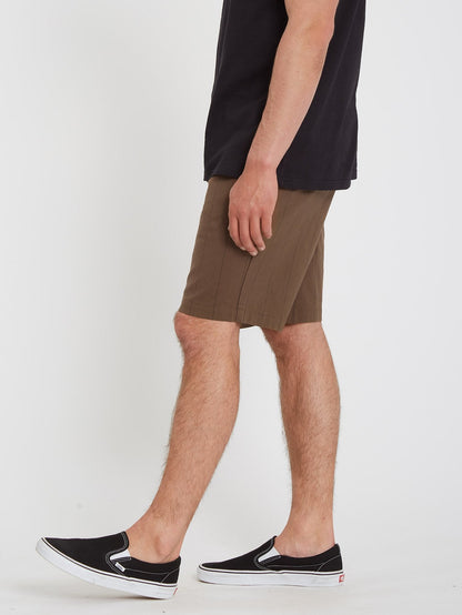 Frickin Mix 19"-Shorts mit elastischem Bund – DARK EARTH
