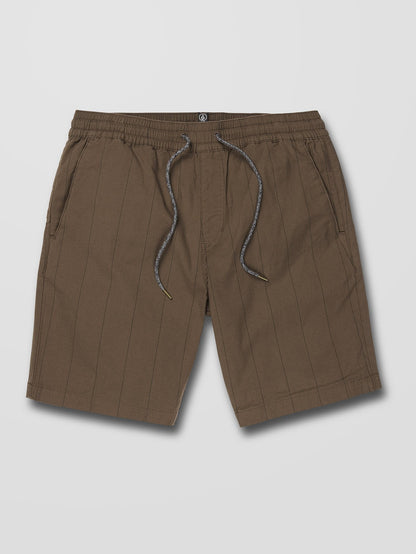 Frickin Mix 19"-Shorts mit elastischem Bund – DARK EARTH