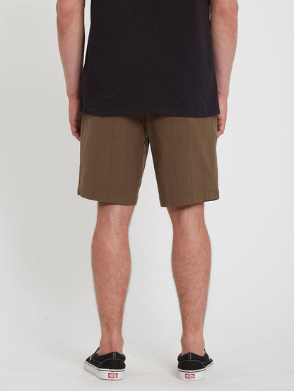 Frickin Mix 19"-Shorts mit elastischem Bund – DARK EARTH