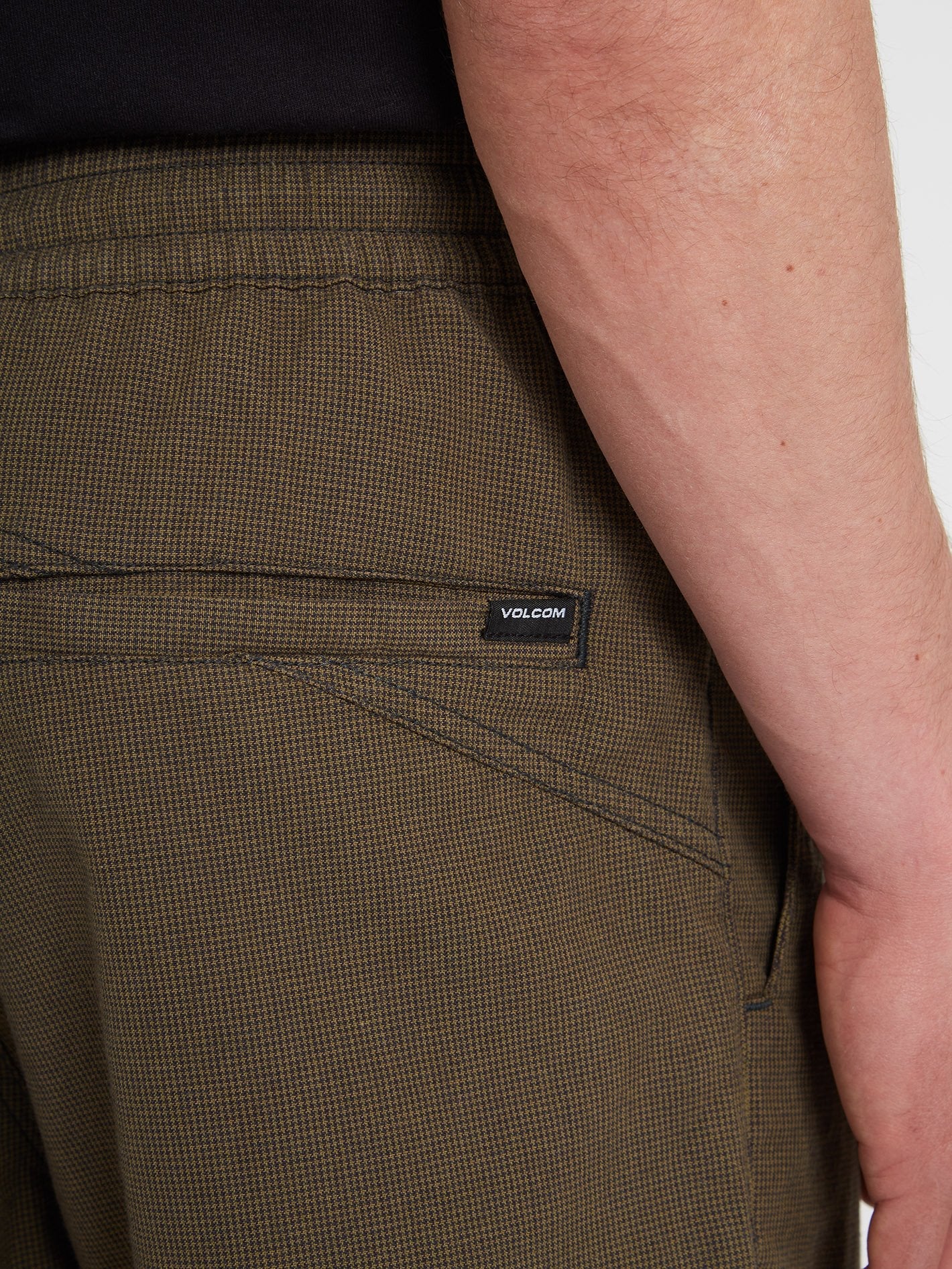 Short Frickin Mix Elasticated waist 19" - MILITARY