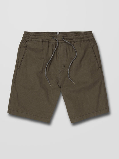 Short Frickin Mix Elasticated waist 19" - MILITARY