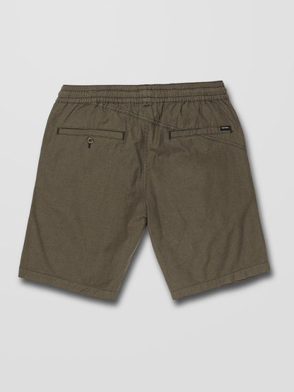 Short Frickin Mix Elasticated waist 19" - MILITARY