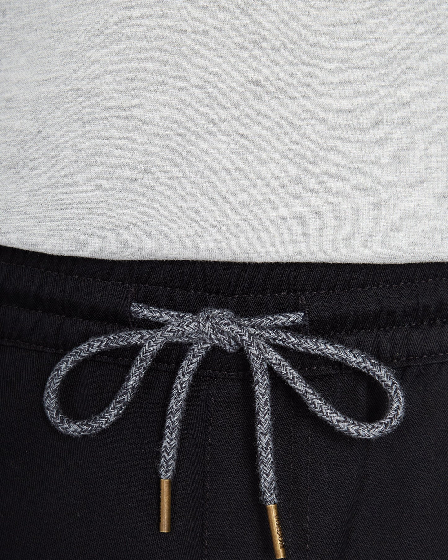 Frickin 19" Shorts mit elastischer Taille - SCHWARZ