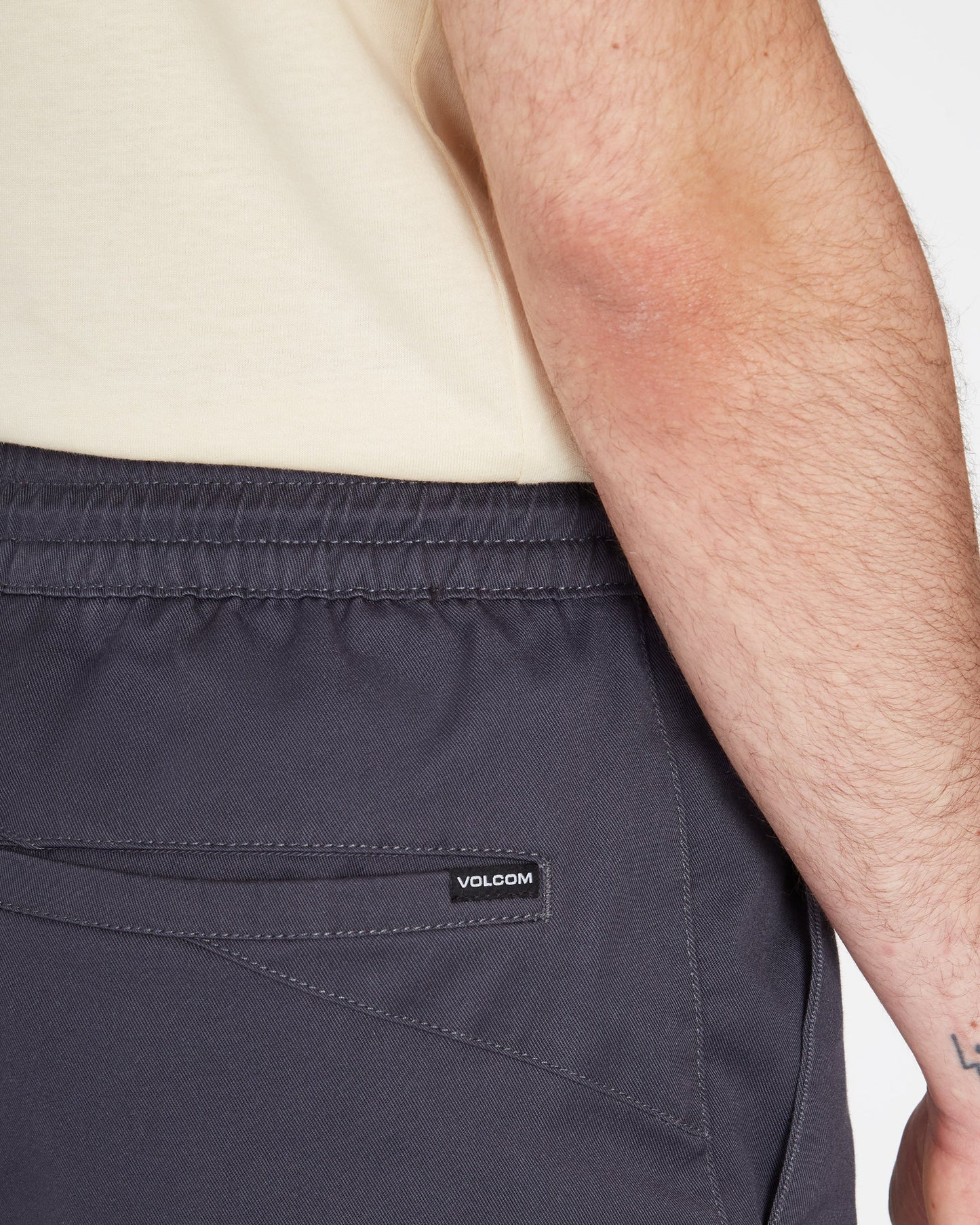 Frickin 19" Shorts mit elastischer Taille - ANTHRAZIT