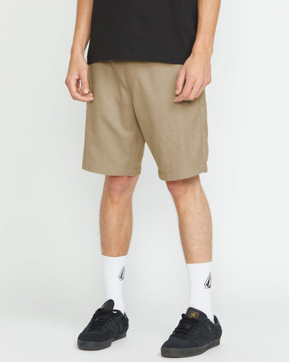 Short Frickin Elasticated Waist 19" - LIGHT KHAKI