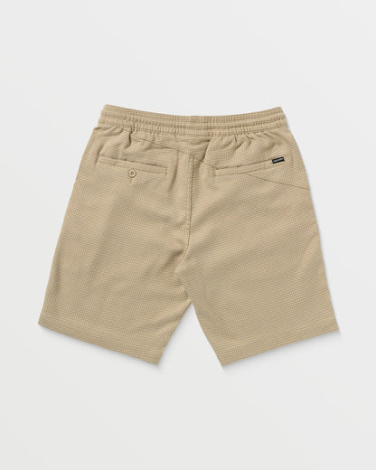 Short Frickin Elasticated Waist 19" - LIGHT KHAKI