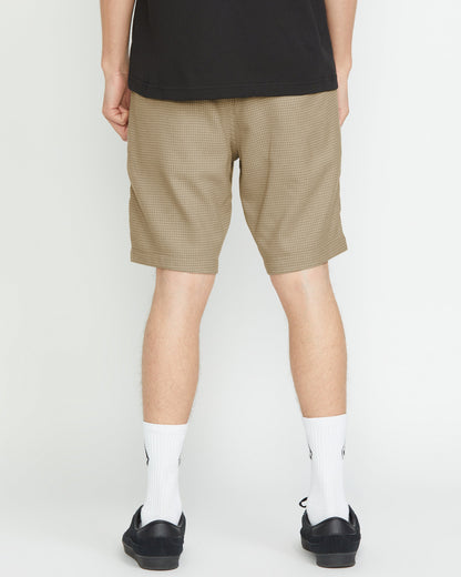 Short Frickin Elasticated Waist 19" - LIGHT KHAKI