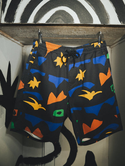 Arthur Longo 18" Shorts - SCHWARZ