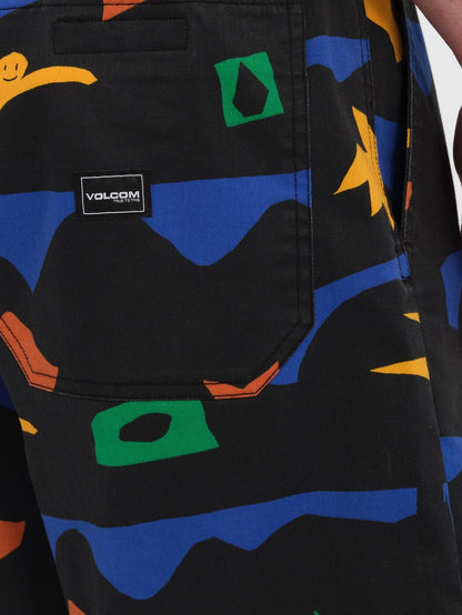 Arthur Longo 18" Shorts - SCHWARZ
