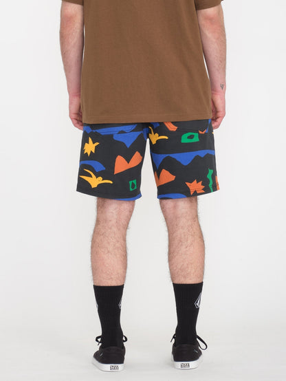 Arthur Longo 18" Shorts - SCHWARZ