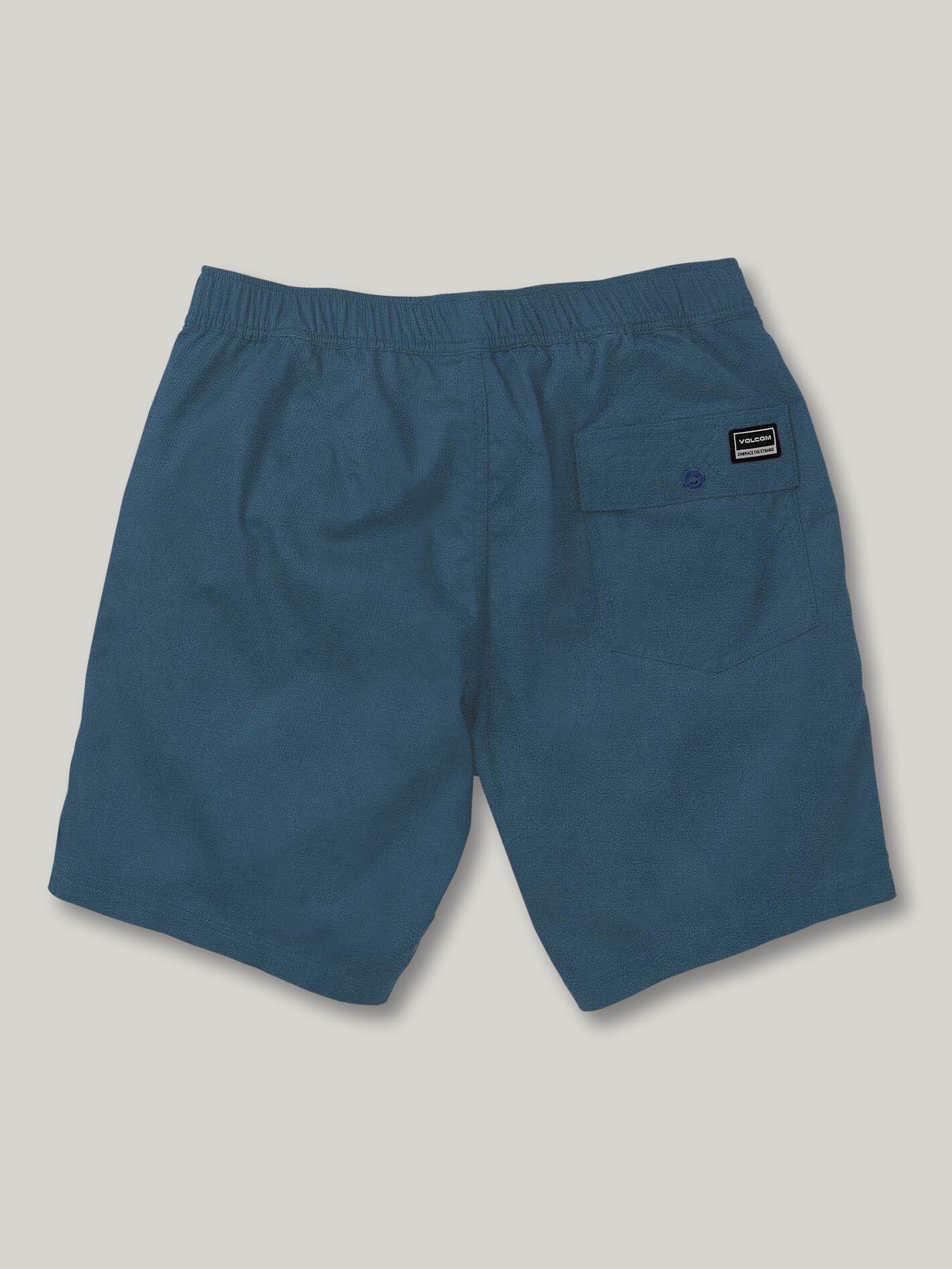 Mongrol 18" Shorts mit elastischer Taille - Verblasstes Marineblau