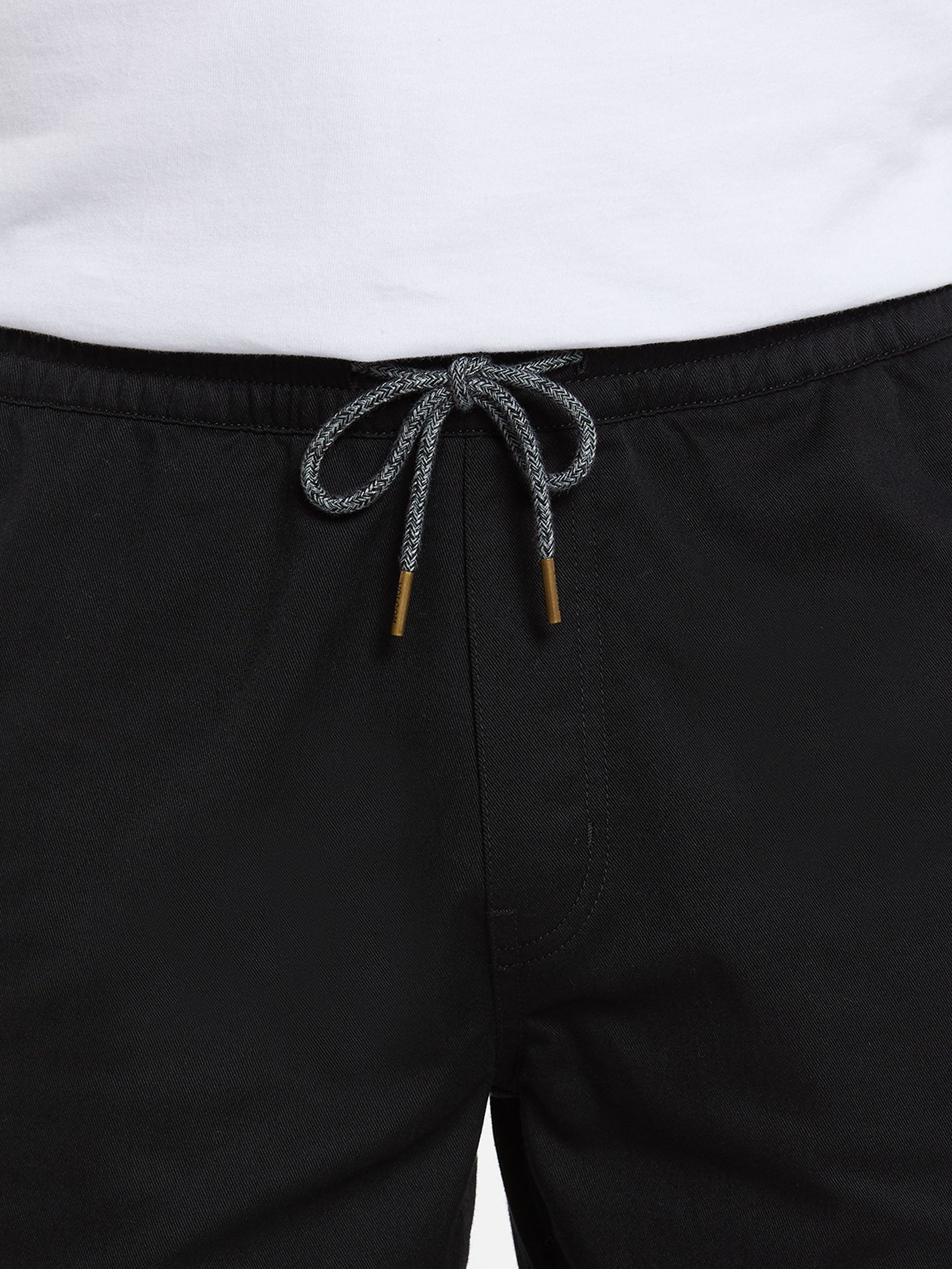 Short Frickin Elasticated waist 19" - BLACK