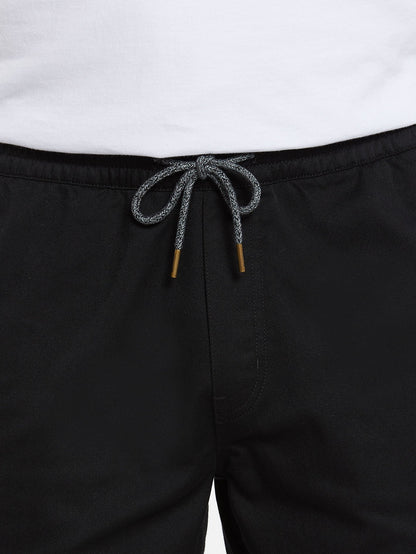 Short Frickin Elasticated waist 19" - BLACK