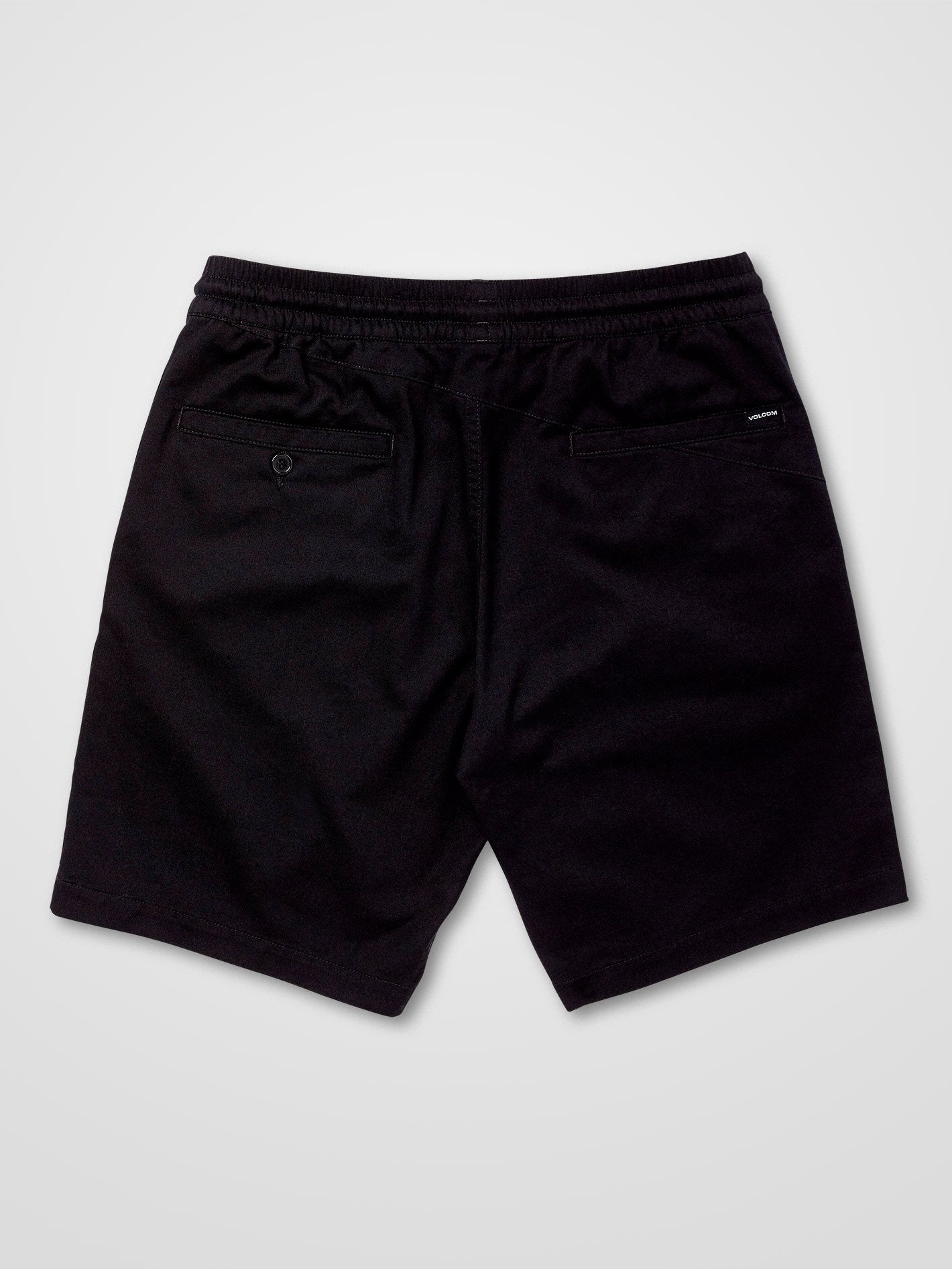Short Frickin Elasticated waist 19" - BLACK