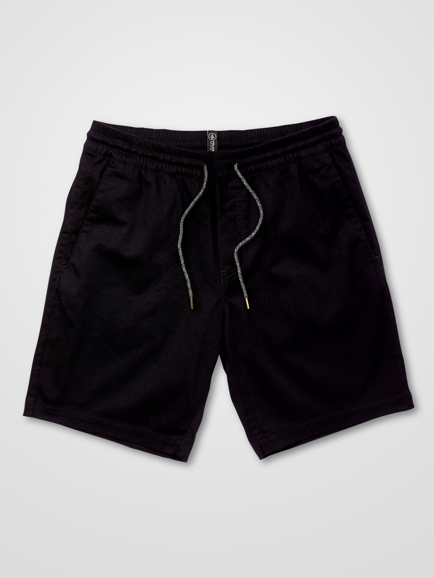 Short Frickin Elasticated waist 19" - BLACK