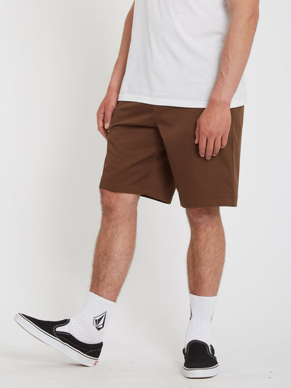 Short Frickin Elasticated waist 19" - DARK EARTH