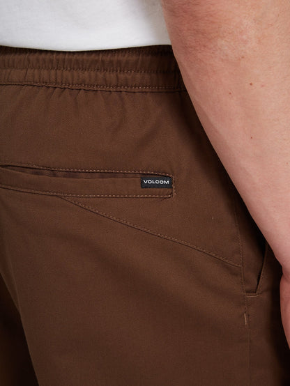 Short Frickin Elasticated waist 19" - DARK EARTH