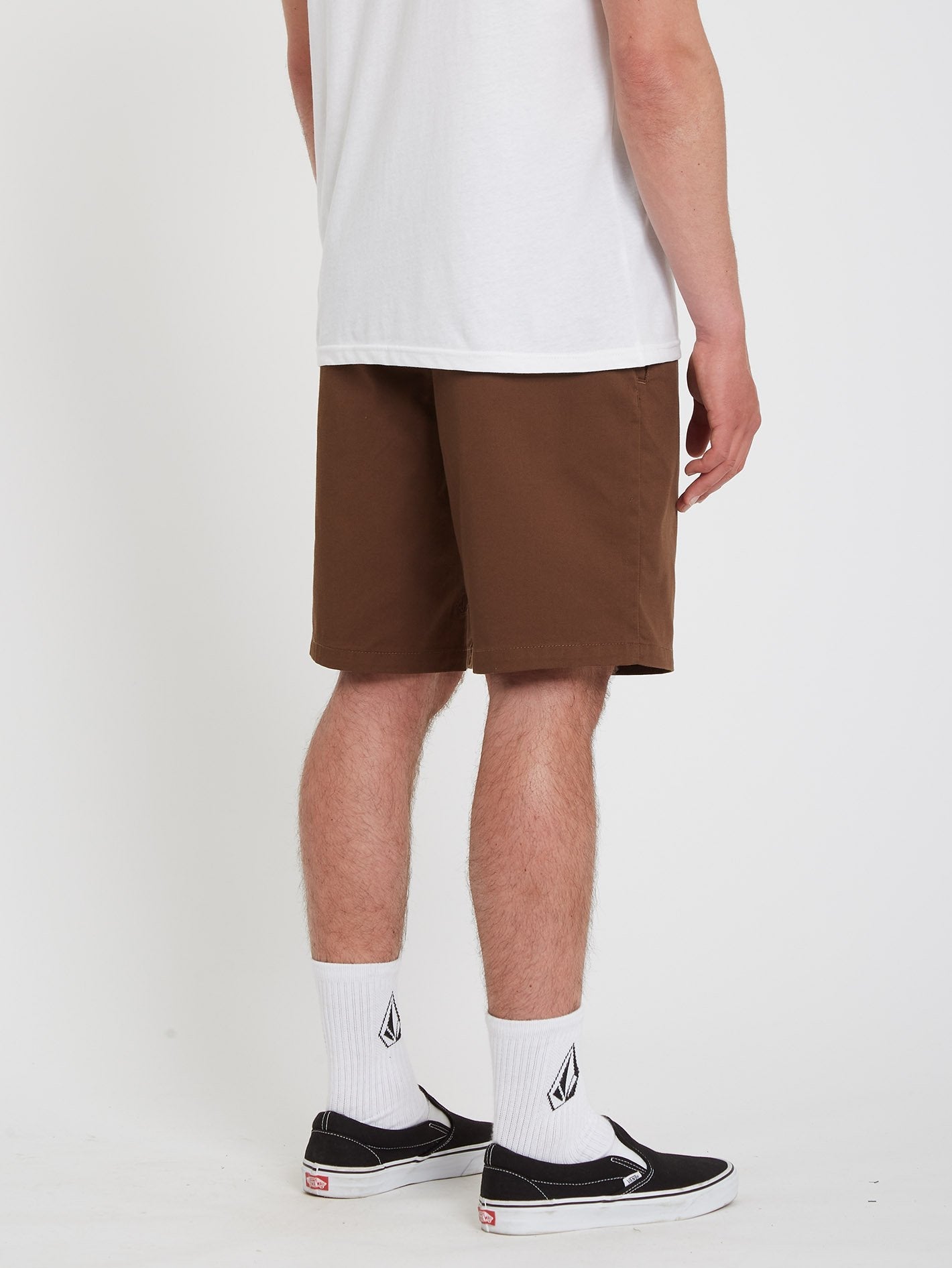 Short Frickin Elasticated waist 19" - DARK EARTH