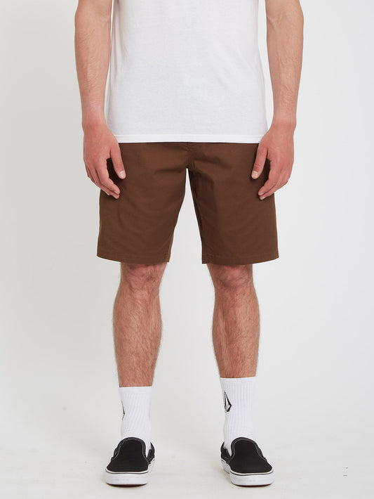 Short Frickin Elasticated waist 19" - DARK EARTH