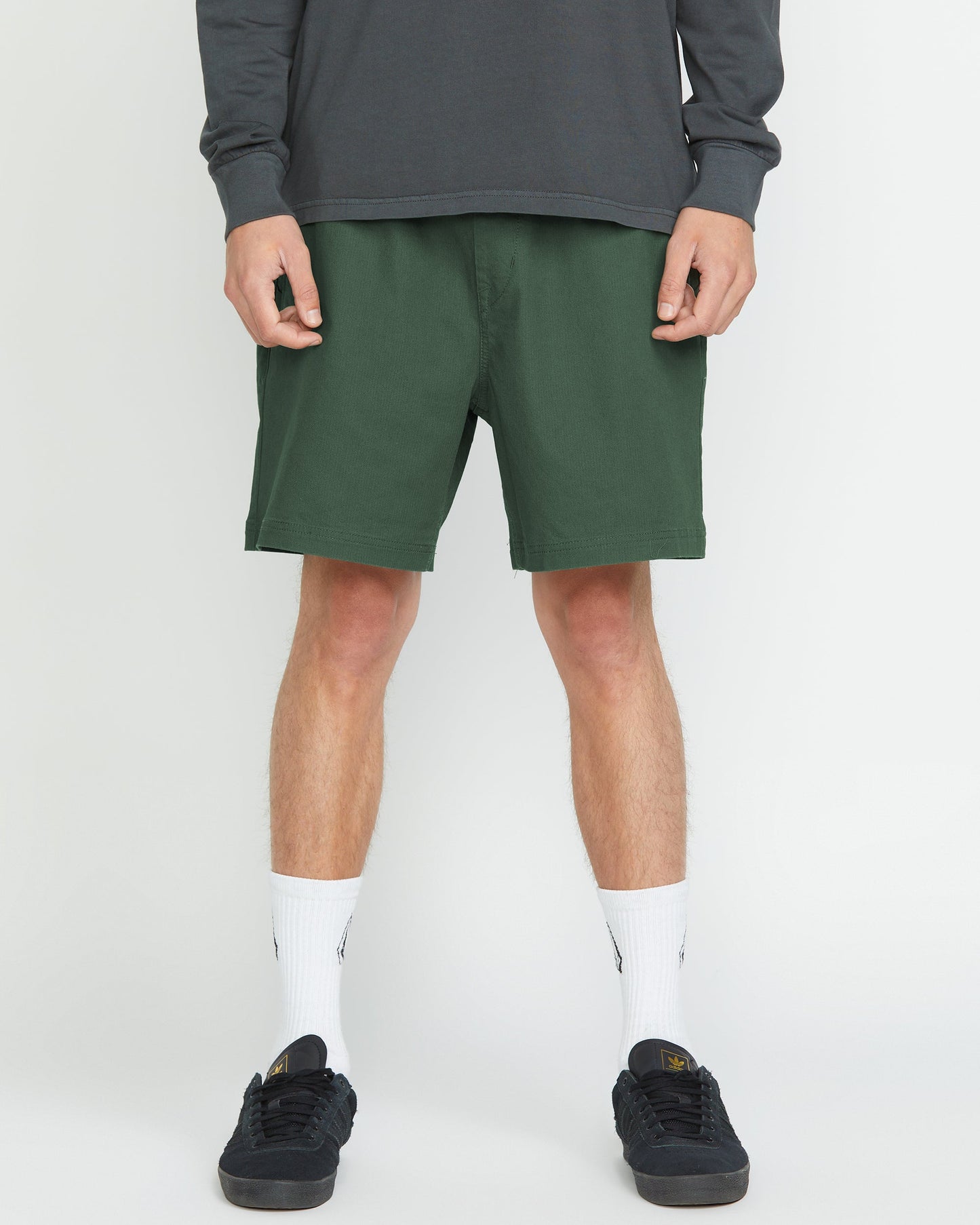 Short High Stone Elasticated Waist 18" - ALPINE