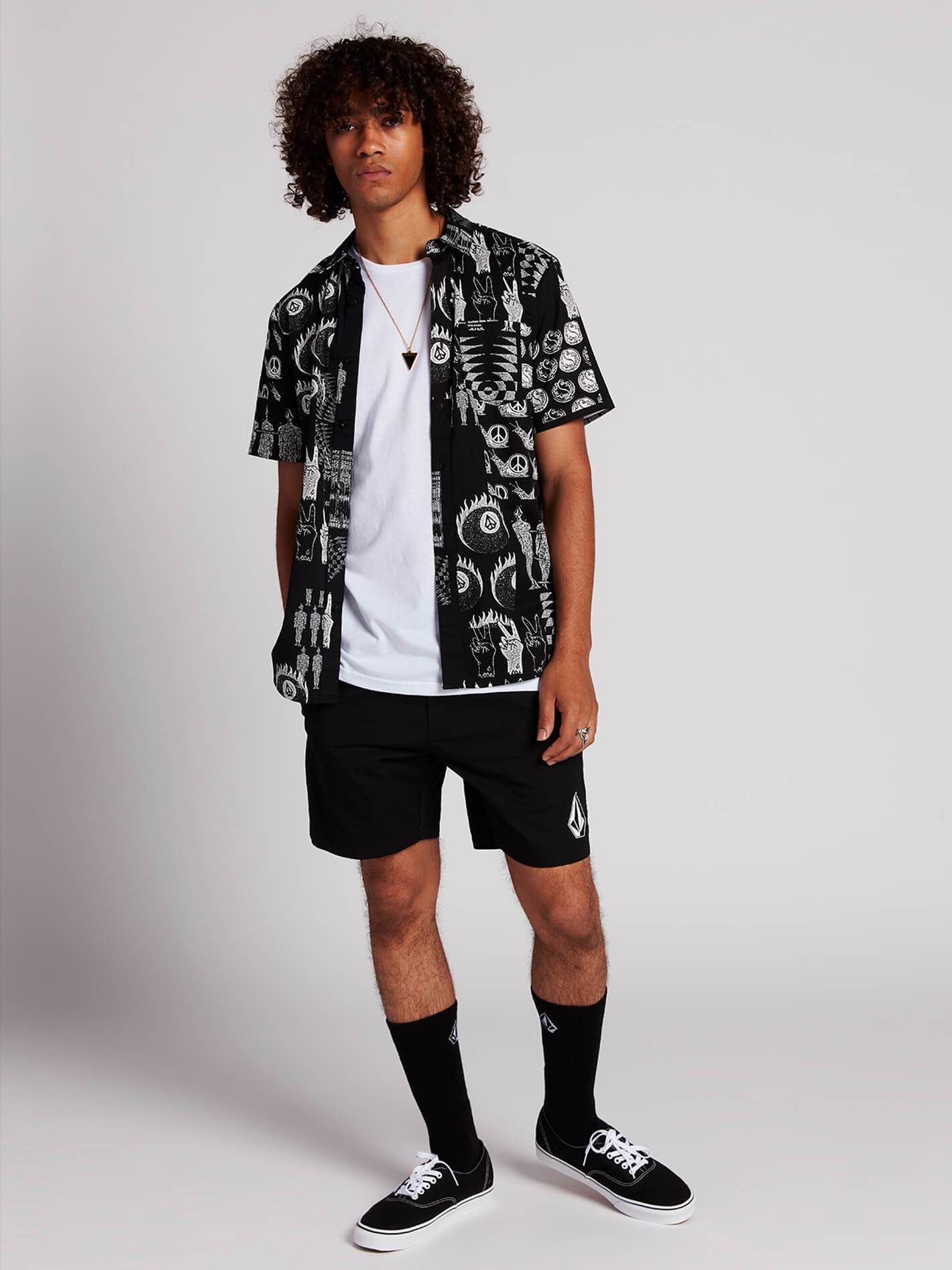 Short Deadly Stones - Black
