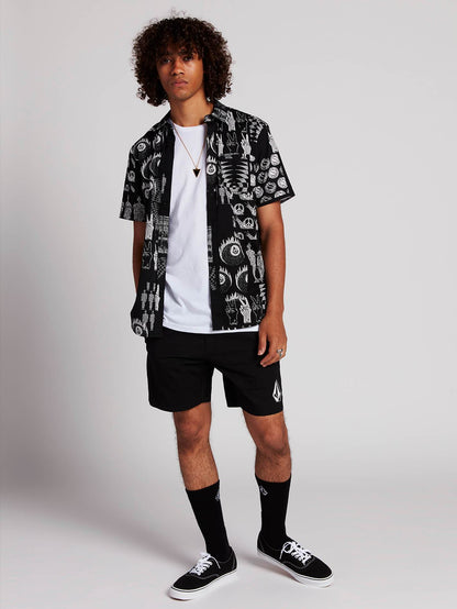 Short Deadly Stones - Black