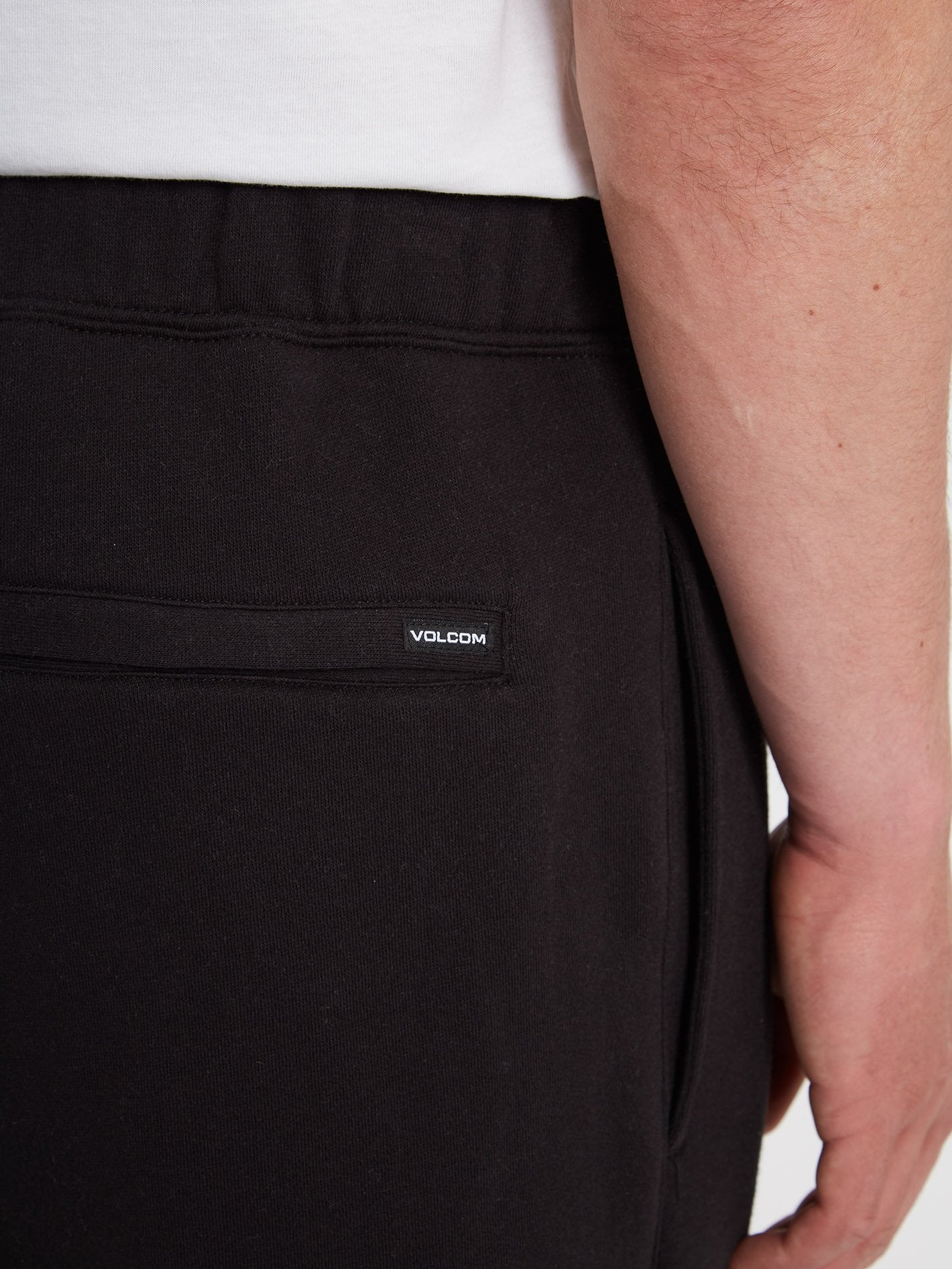 Iconic Stone Fleece-Shorts – SCHWARZ