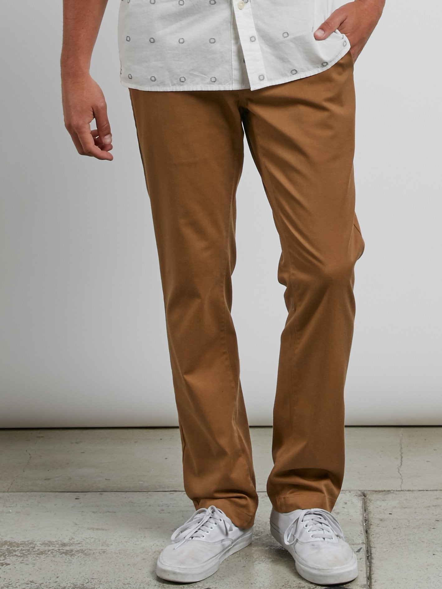 Frickin Modern Stretch Pants - Kamel