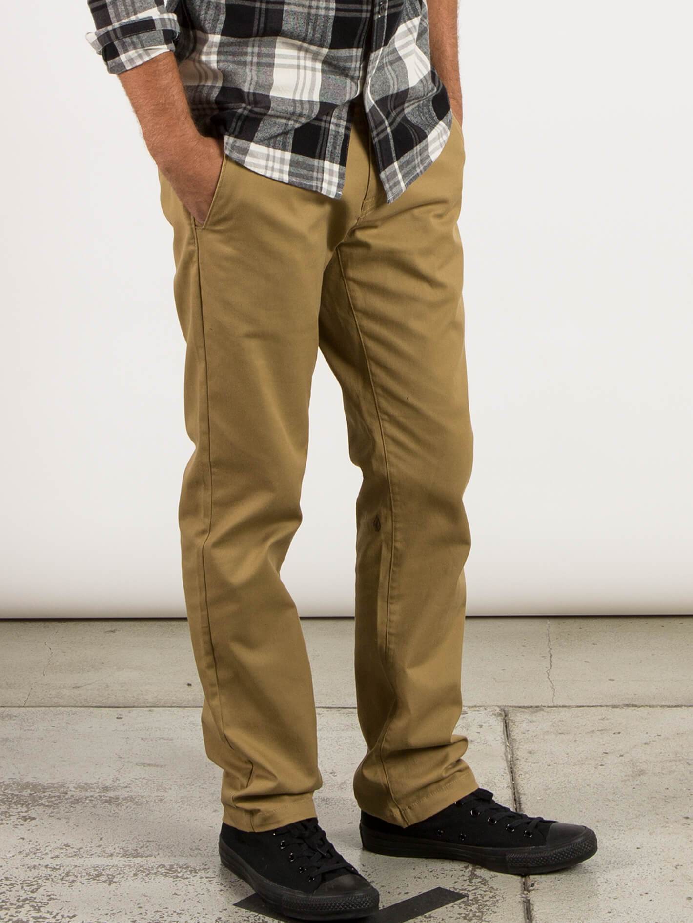 Frickin Modern Stretch Trousers - Dark Khaki